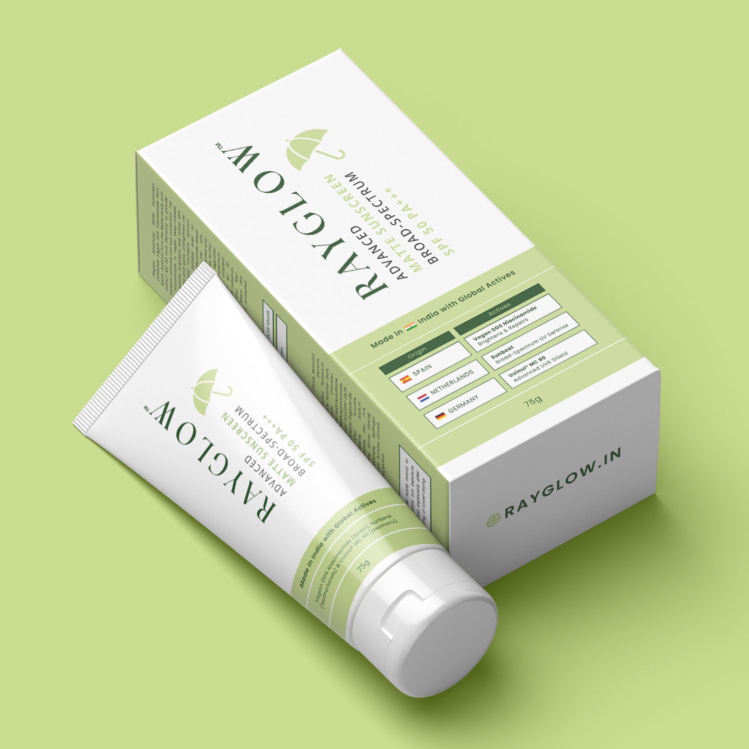 Rayglow Advanced Invisible Matte Sunscreen