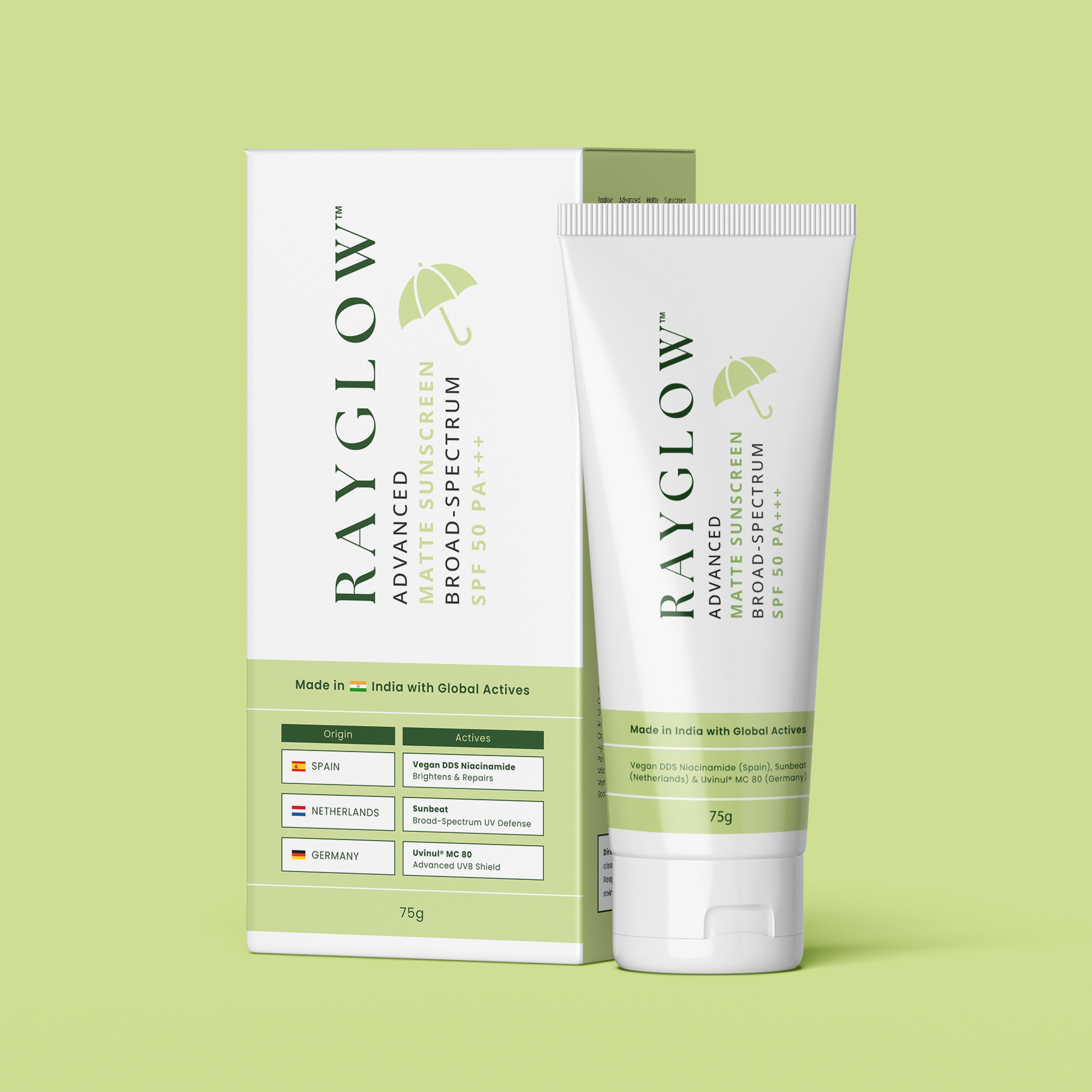 Rayglow Advanced Invisible Matte Sunscreen – RayGlow