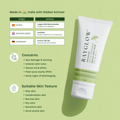 Rayglow Advanced Invisible Matte Sunscreen